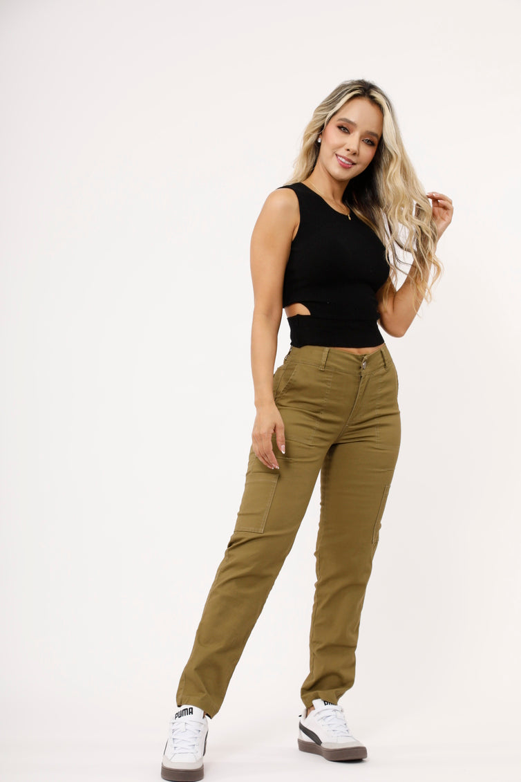 Pantalón estilo cargo - REF: 10045