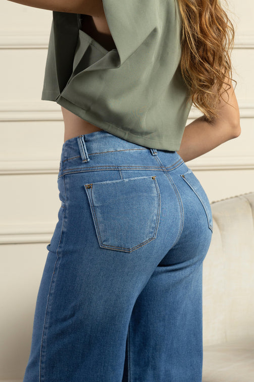 Jean clásico wide leg - REF: 10224
