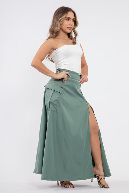 Falda Maxi tipo Cargo