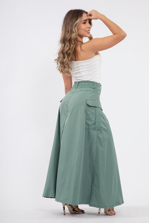 Falda Maxi tipo Cargo