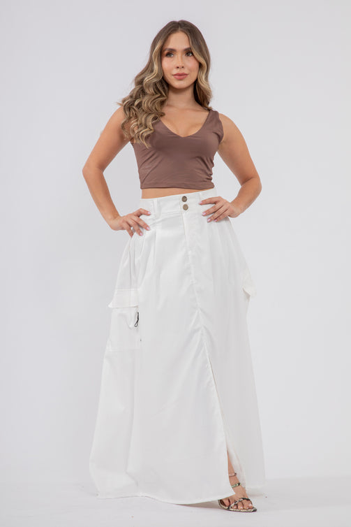 Falda Maxi Tipo Cargo