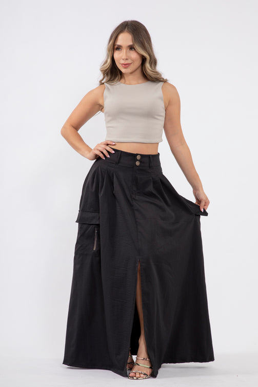 Falda Maxi Tipo Cargo