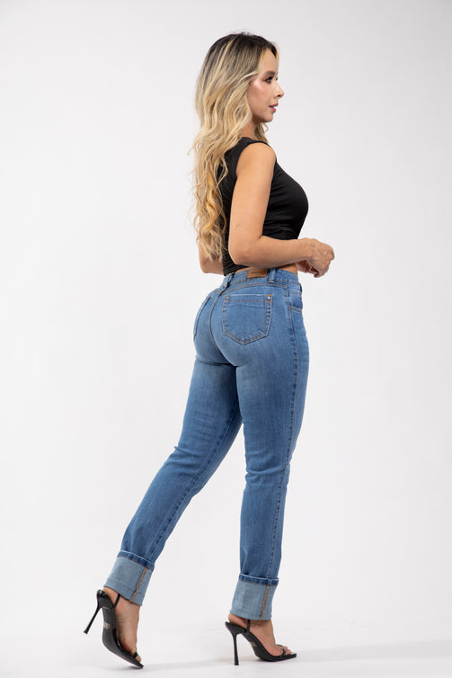 Jean Recto con Doblez - REF: 10131