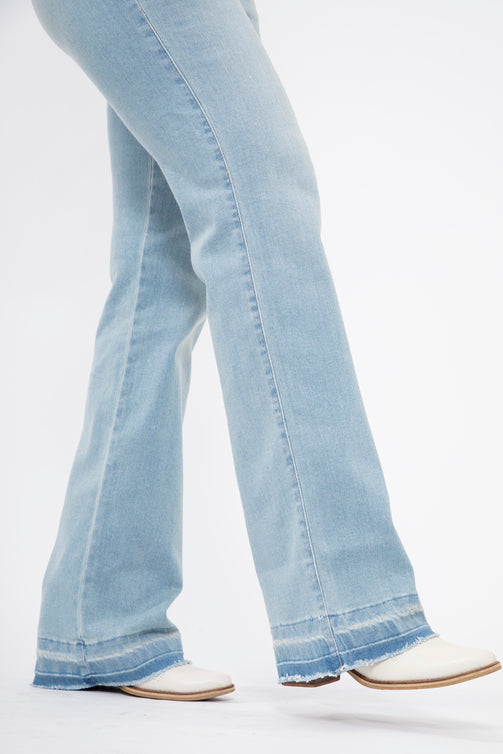 Jean Wide Leg Tono Hielo