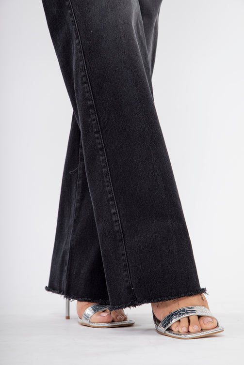 Jean Wide Leg Negro