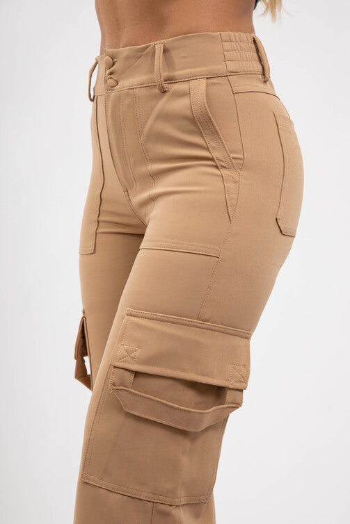 Pantalón Cargo Bota Recta - REF: 23153