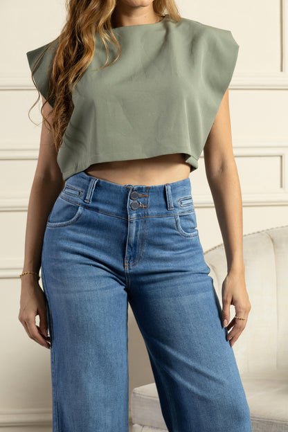 Jean clásico wide leg - REF: 10224