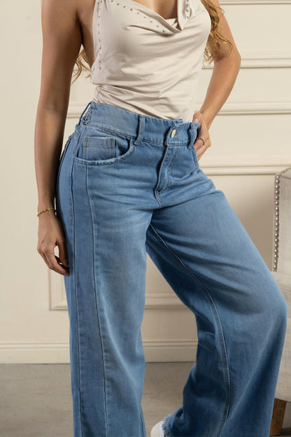 Jean clásico wide leg - REF: 10244