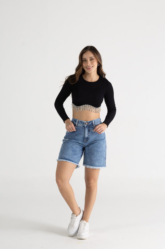 Bermuda en denim - REF: 10301