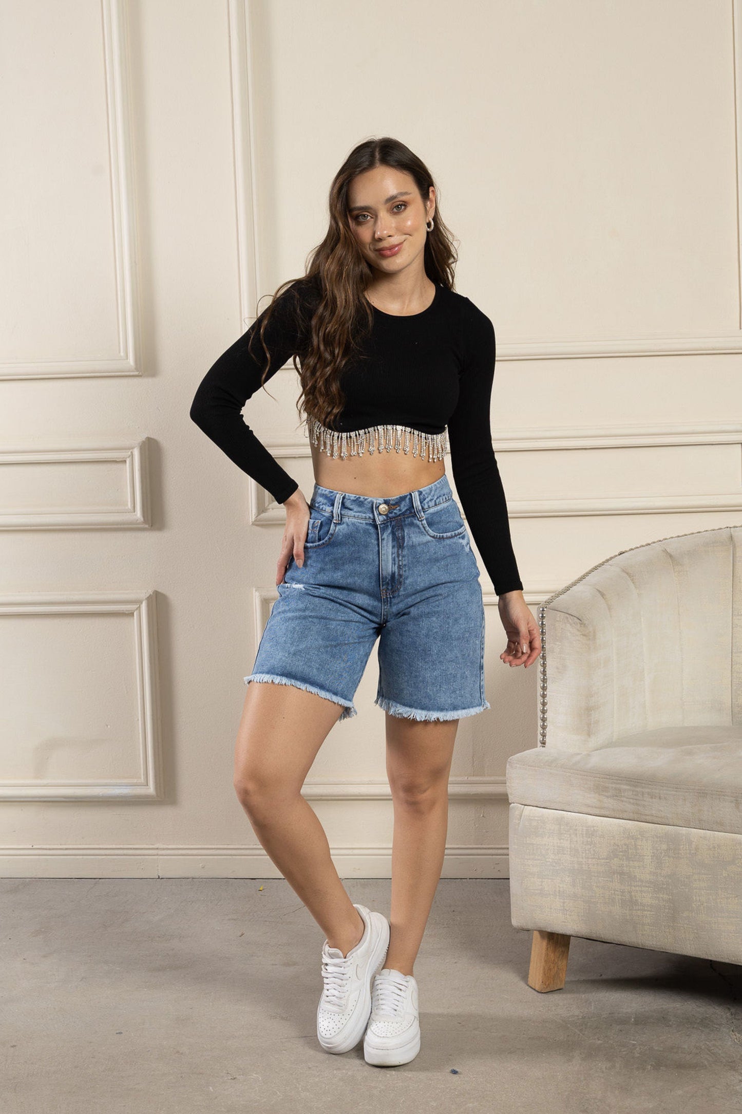 Bermuda en denim - REF: 10301