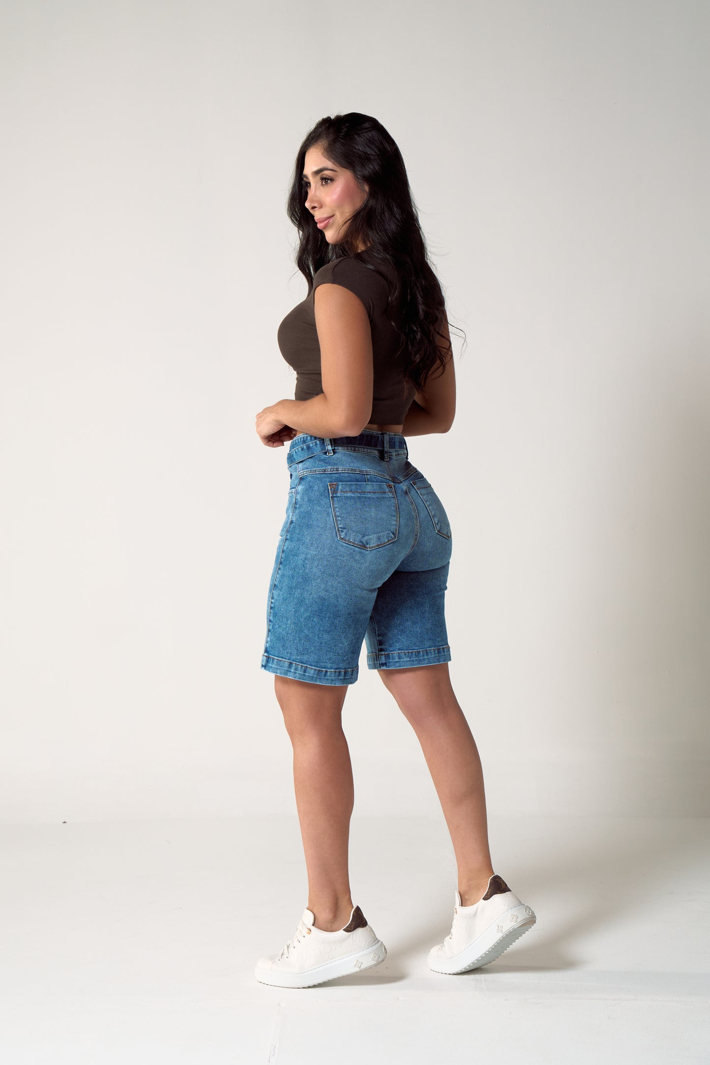 Bermuda con cinturón - REF: 10363