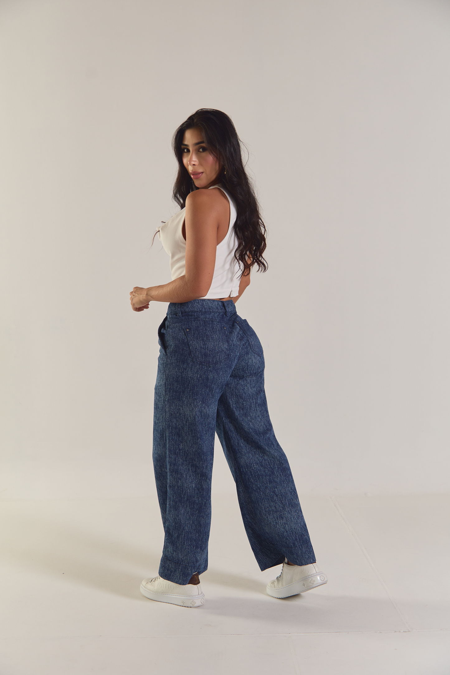 Jean con denim texturizado - REF: 10339