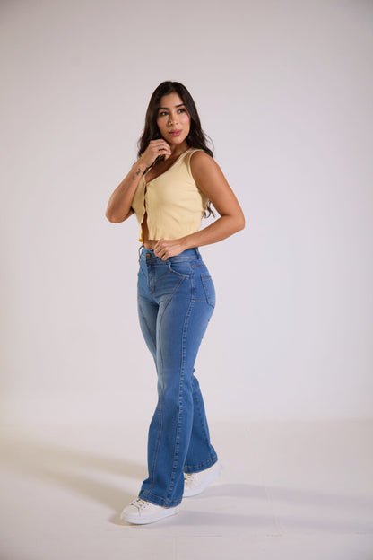 Jean con vena decorativa - REF: 10341