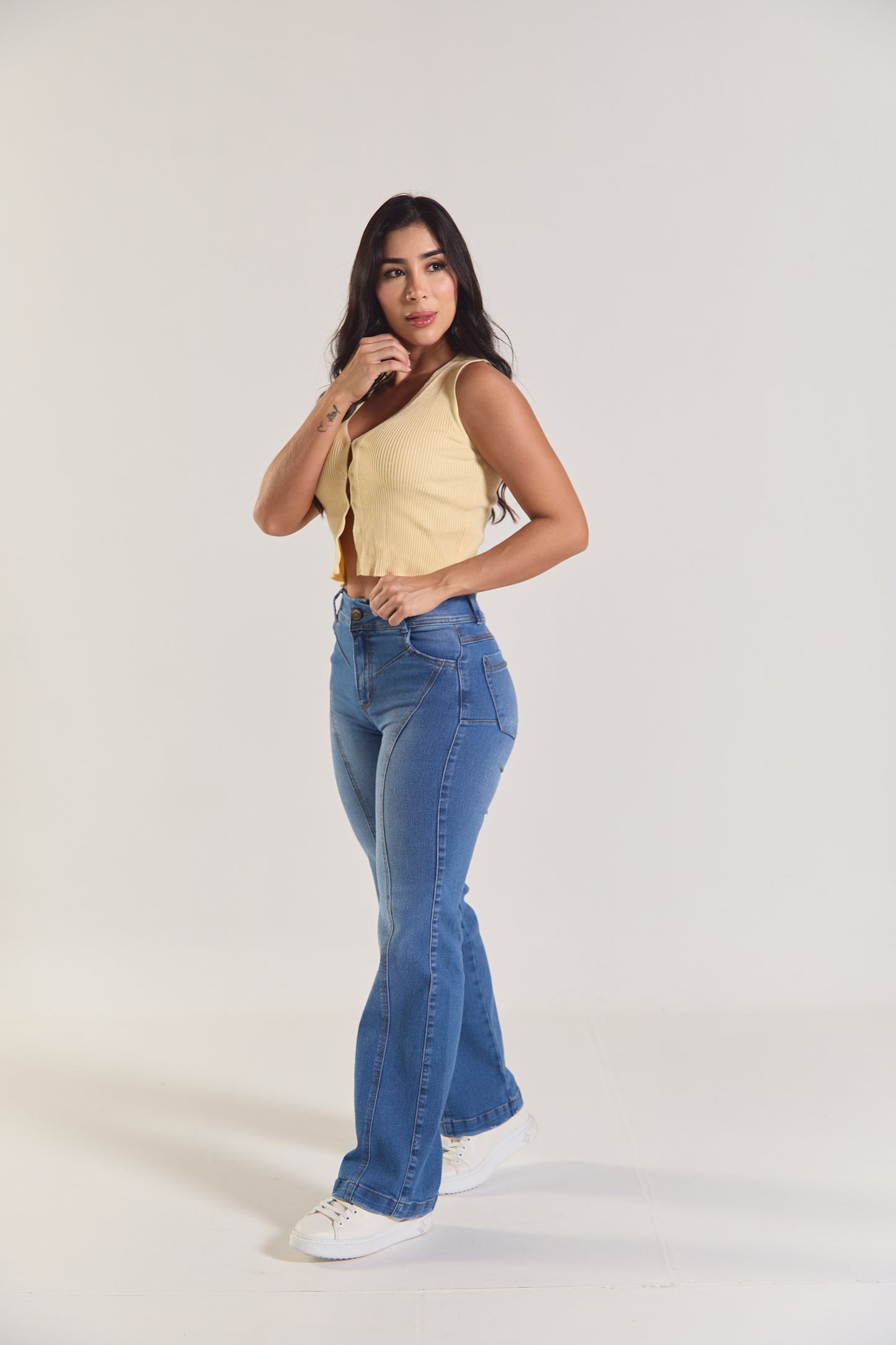 Jean con vena decorativa - REF: 10341