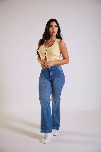 Jean con vena decorativa - REF: 10341