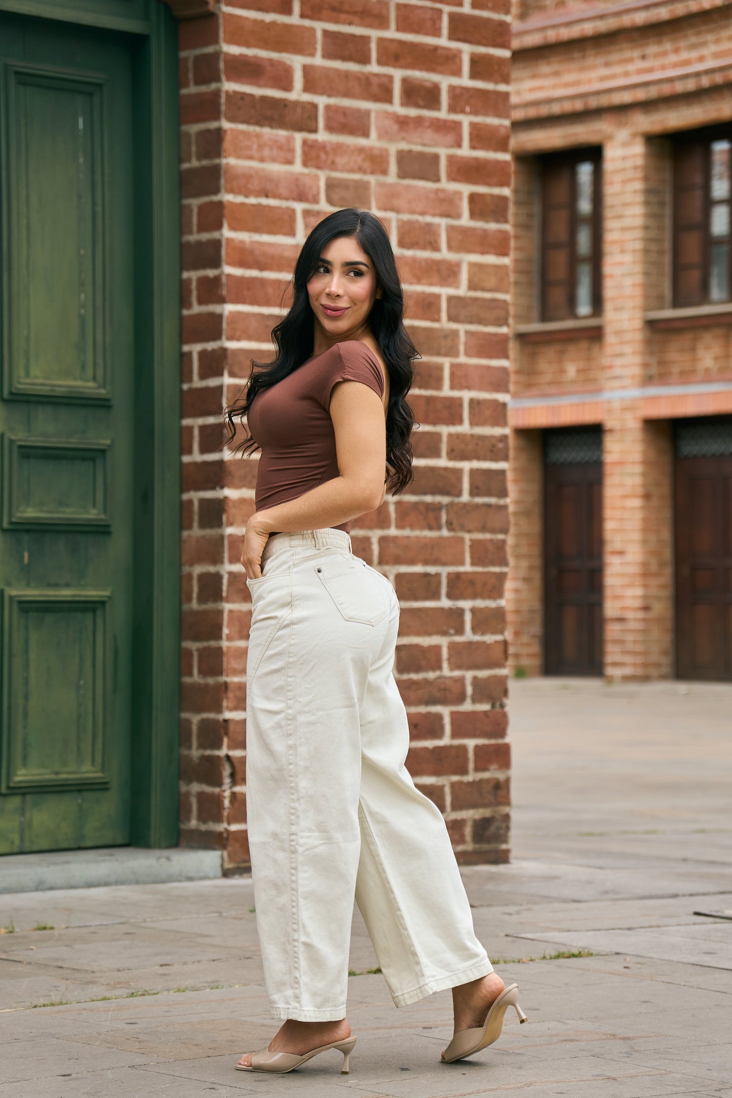 Jean wide leg barrel - REF: 10410