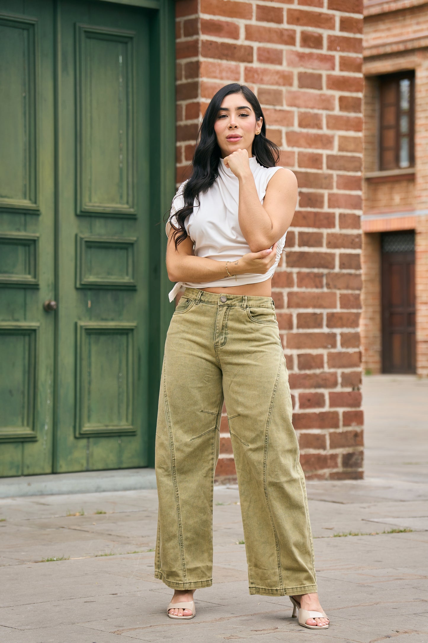 Jean wide leg barrel - REF: 10410