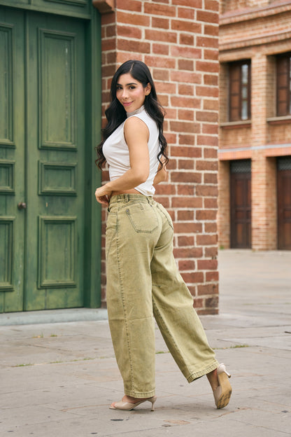 Jean wide leg barrel - REF: 10410