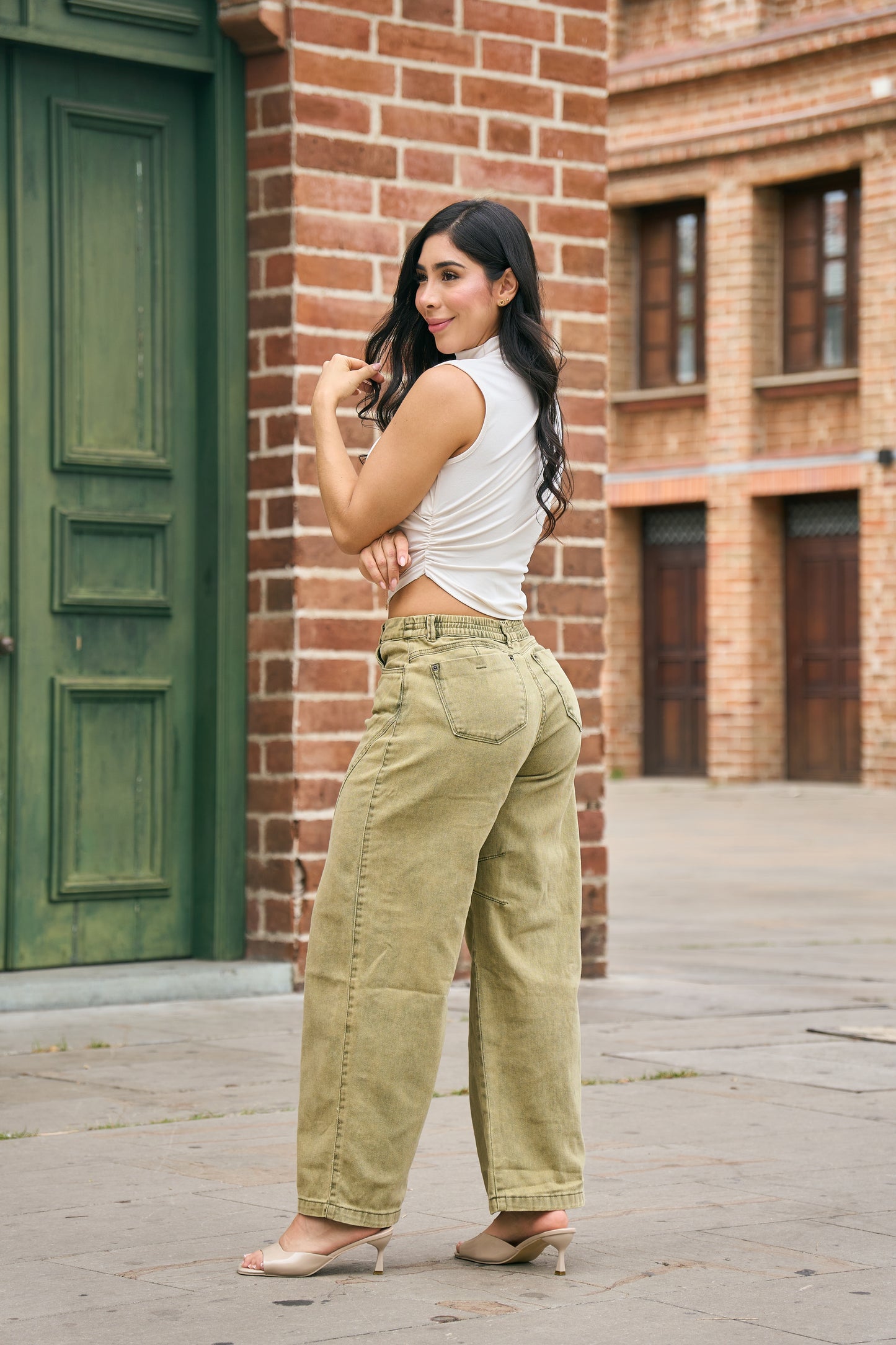 Jean wide leg barrel - REF: 10410