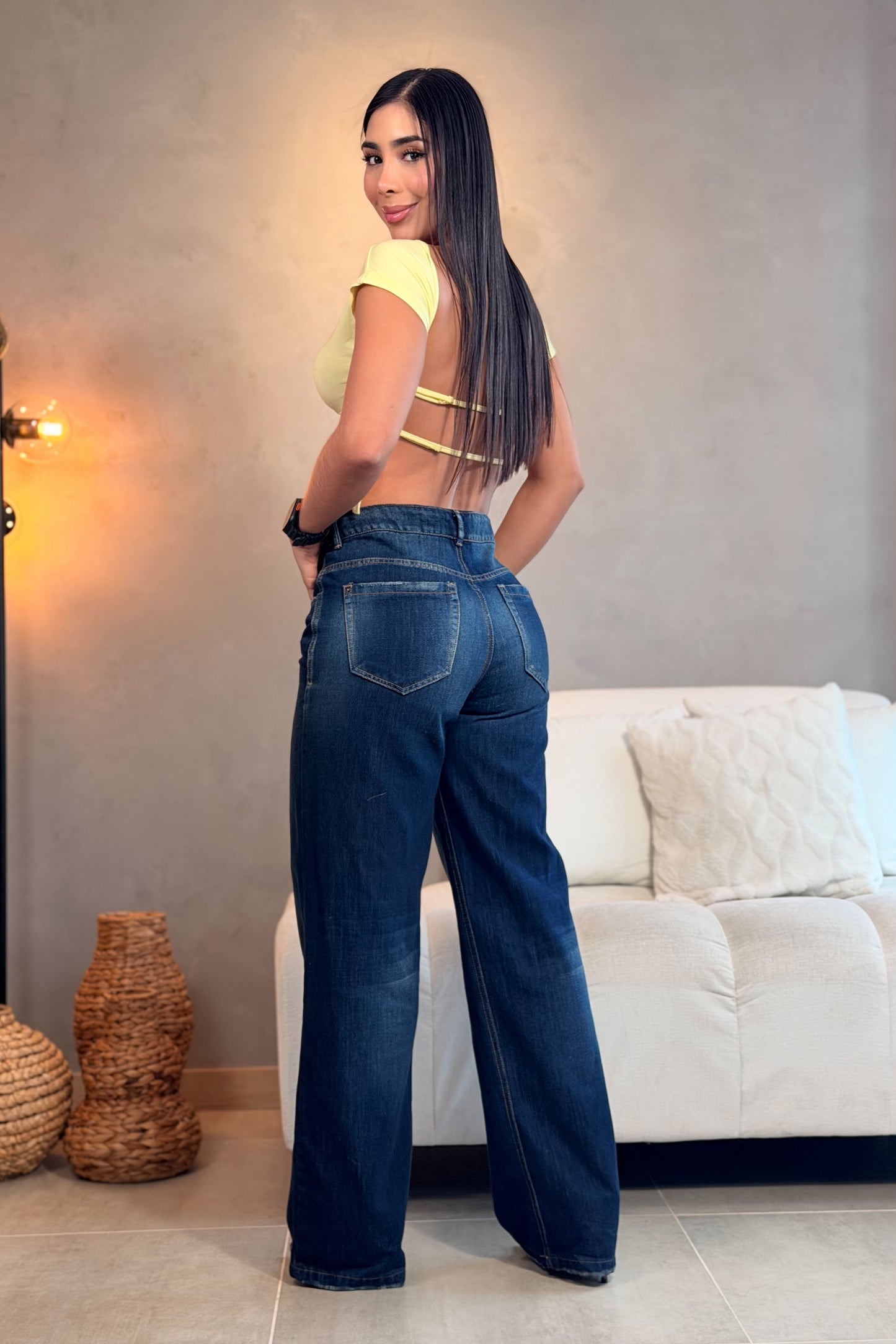 Jean clásico wide leg - REF: 10407