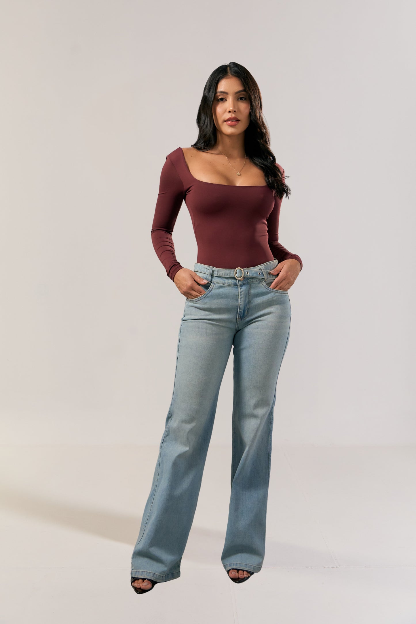 Jean flare azul claro -  REF: 10441