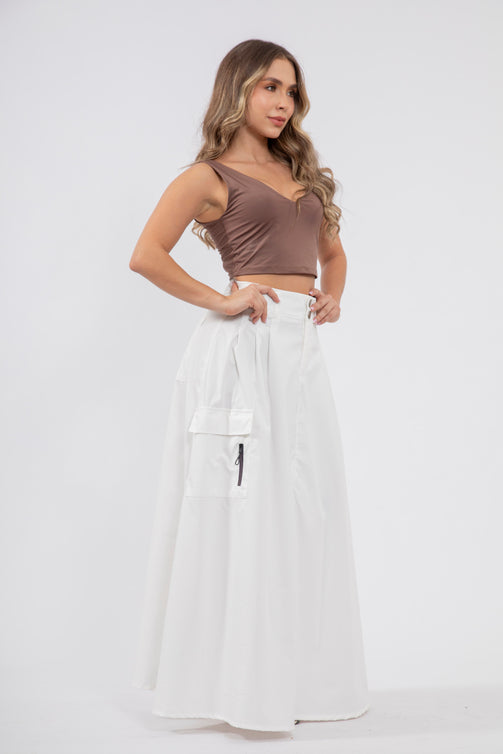Falda Maxi Tipo Cargo