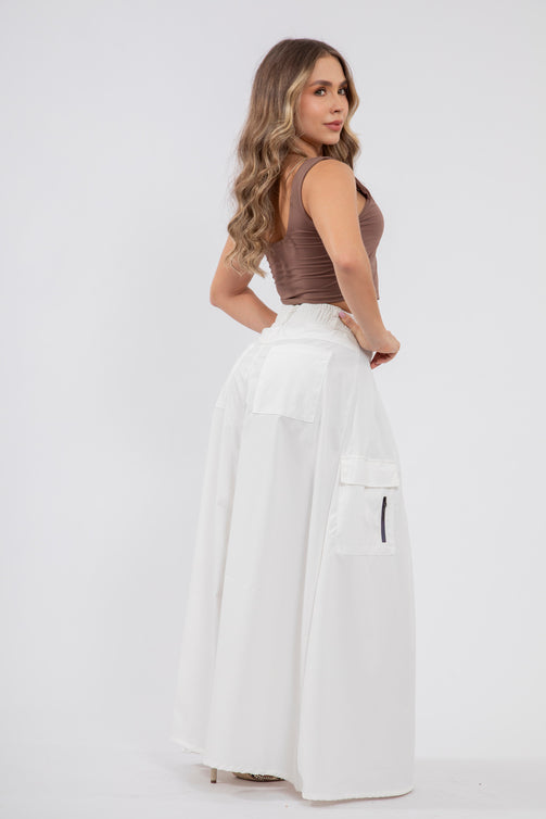 Falda Maxi Tipo Cargo