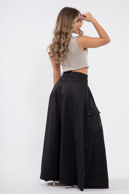 Falda Maxi Tipo Cargo