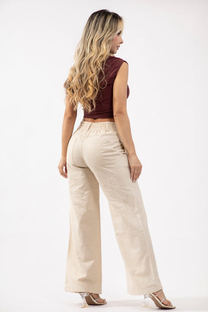 Pantalón en Lino