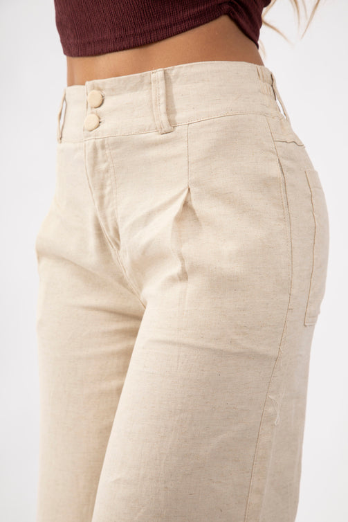 Pantalón en Lino
