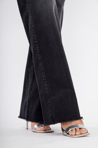 Jean Wide Leg Negro
